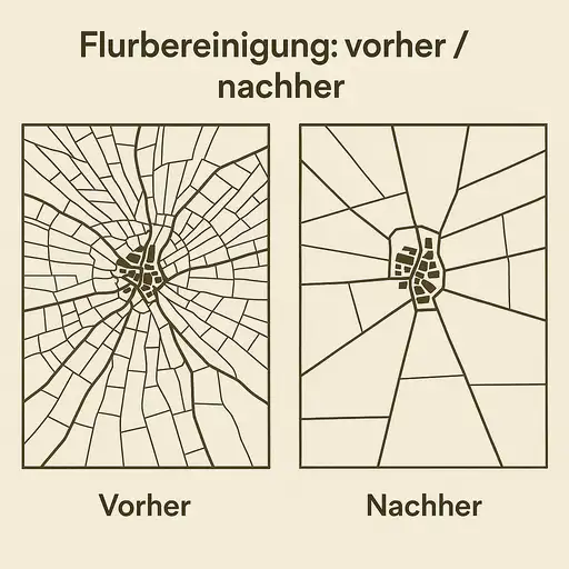 Flurbereinigung der 1960er Jahre