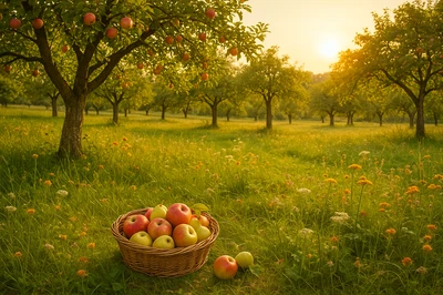 Streuobstwiese im Maifeld