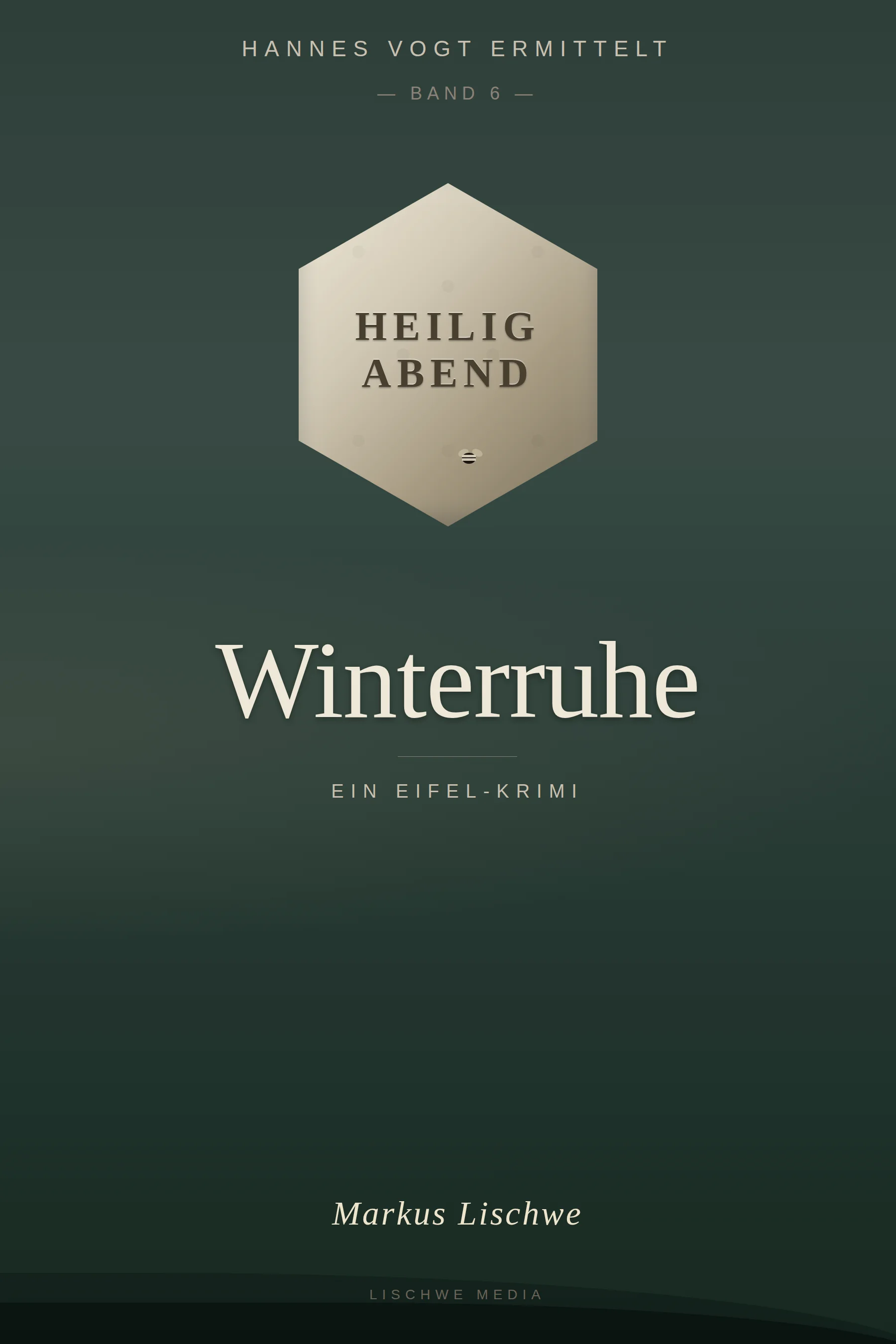 Cover Eifel-Krimi Band 6 – Winterruhe
