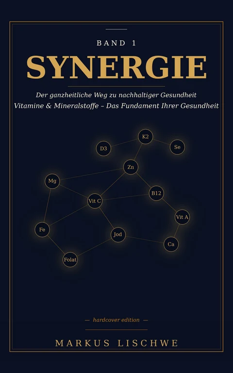 Buchcover – Synergie Band 1 Vitamine von Markus Lischwe (Hardcover-Ausgabe)