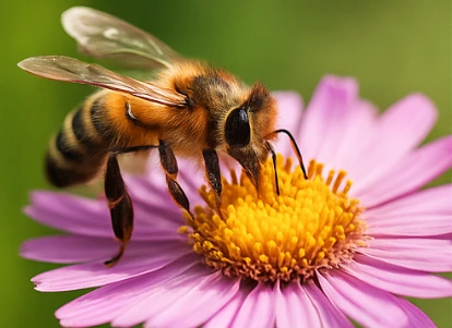 Bestäubende Insekten in einer Streuobstwiese